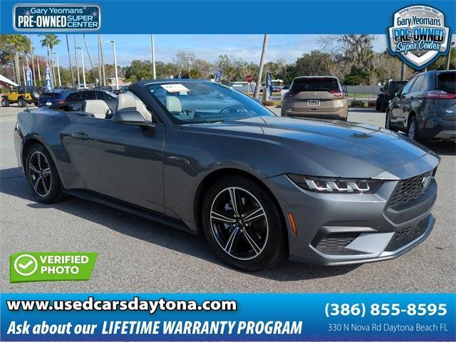 used 2024 Ford Mustang car, priced at $27,999