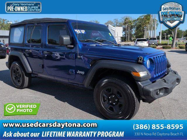 used 2018 Jeep Wrangler Unlimited car, priced at $16,915