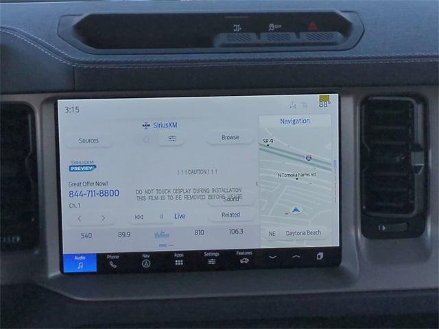 new 2025 Ford Bronco car, priced at $45,820