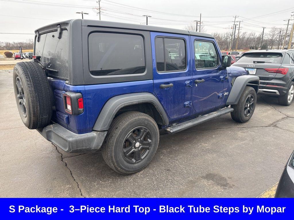 used 2019 Jeep Wrangler Unlimited car, priced at $24,188