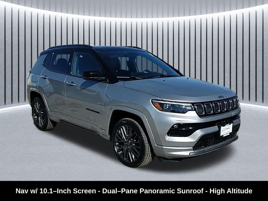 used 2022 Jeep Compass car, priced at $24,588