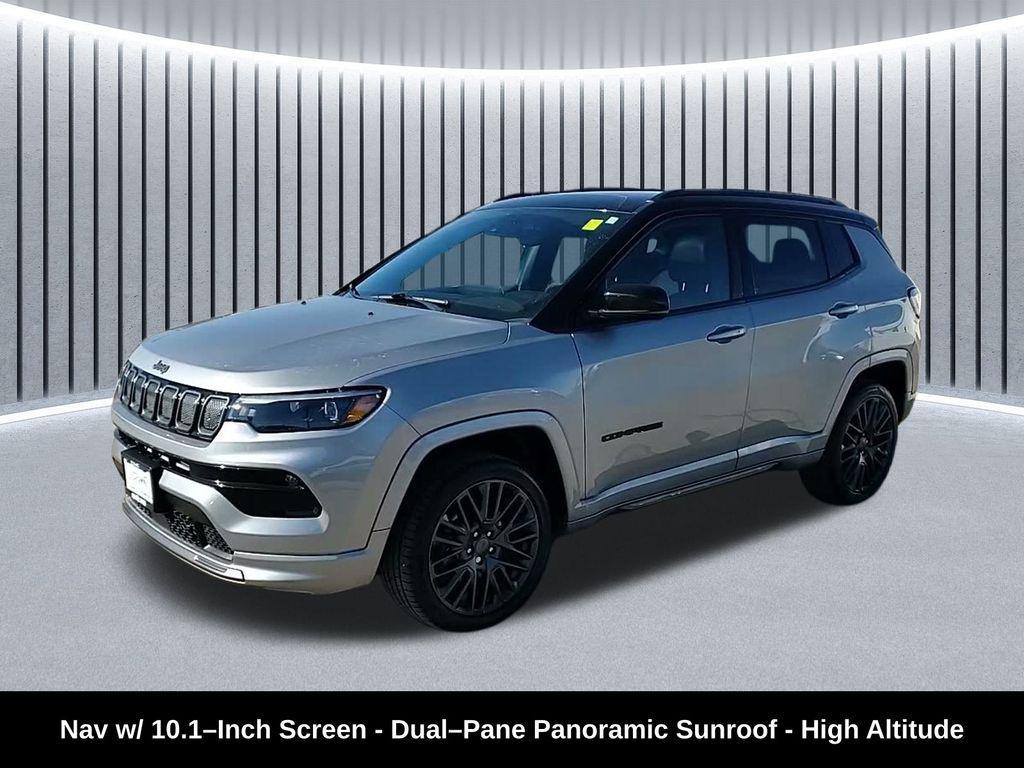 used 2022 Jeep Compass car, priced at $24,588