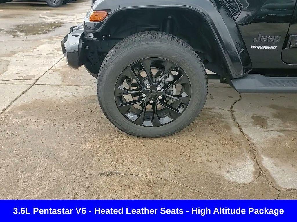 used 2022 Jeep Wrangler Unlimited car, priced at $34,977