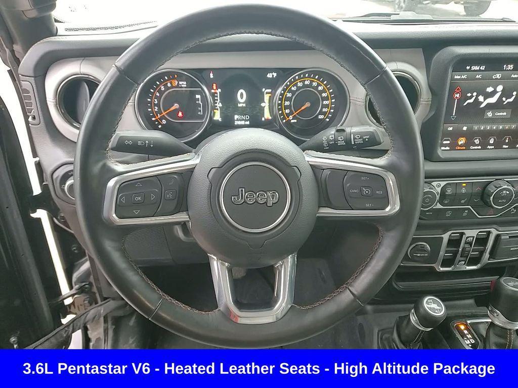 used 2022 Jeep Wrangler Unlimited car, priced at $34,977