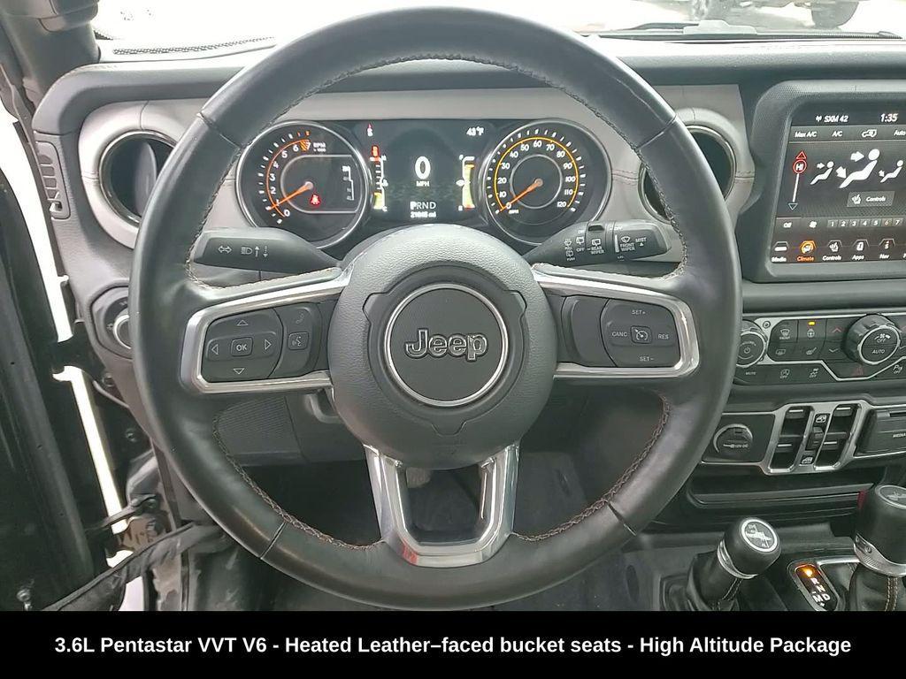 used 2022 Jeep Wrangler Unlimited car, priced at $36,688