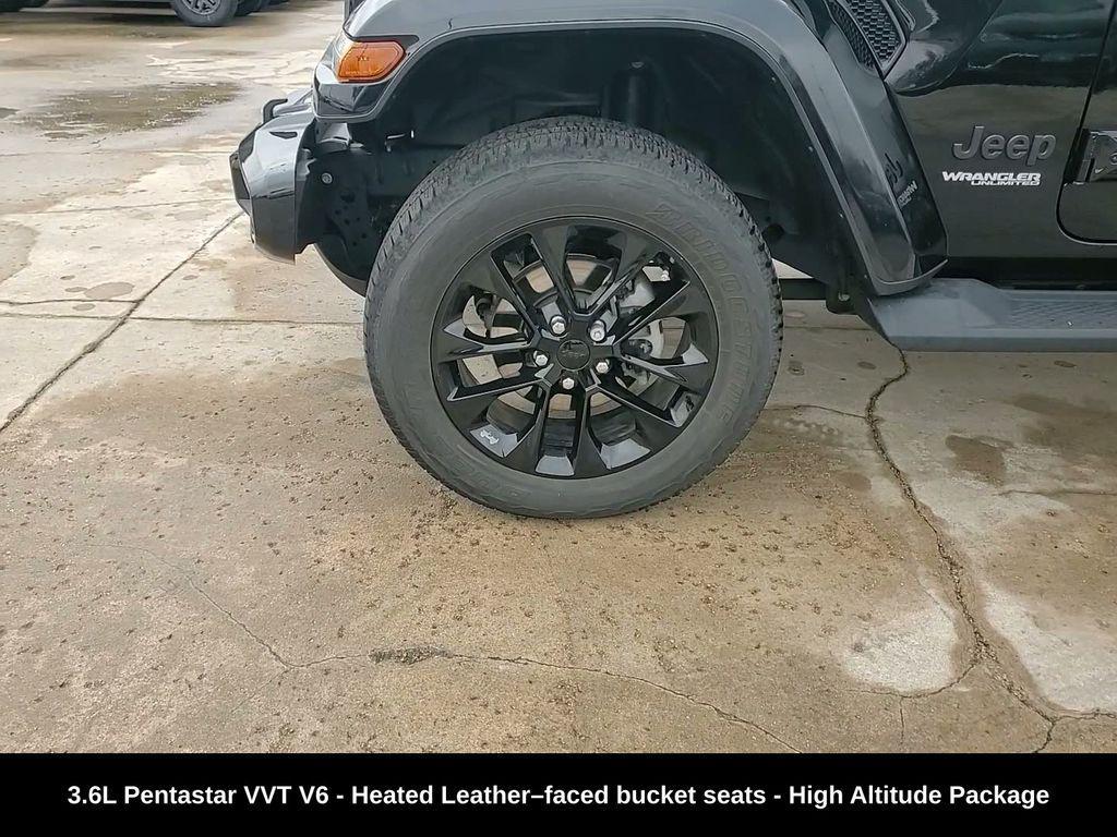 used 2022 Jeep Wrangler Unlimited car, priced at $36,688