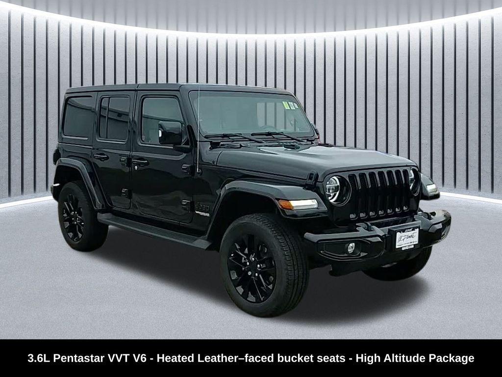 used 2022 Jeep Wrangler Unlimited car, priced at $36,688