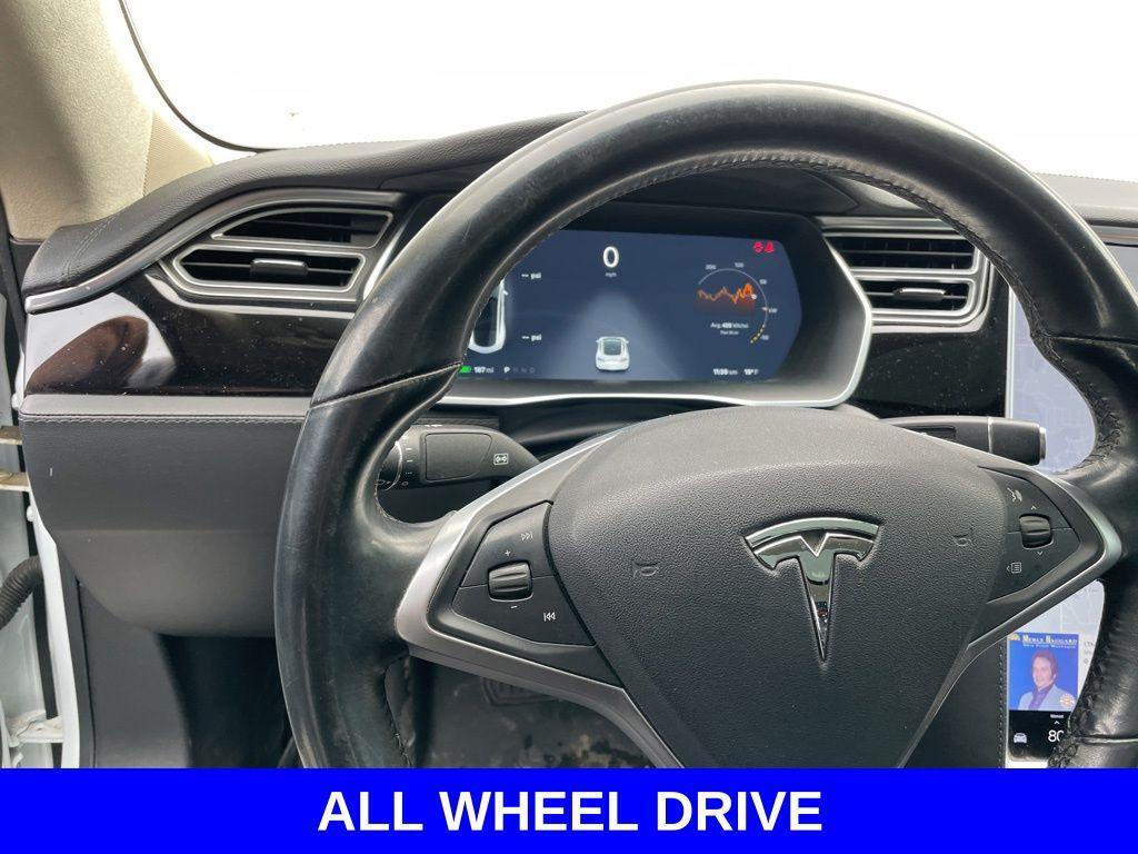 used 2015 Tesla Model S car, priced at $16,603