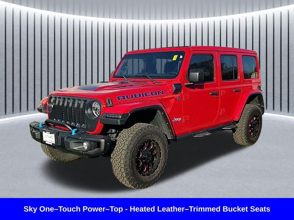 used 2021 Jeep Wrangler Unlimited 4xe car, priced at $28,995