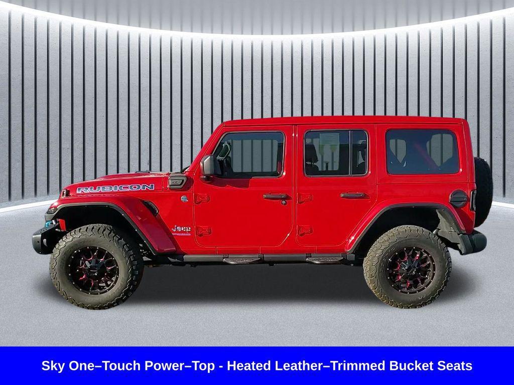 used 2021 Jeep Wrangler Unlimited 4xe car, priced at $28,995