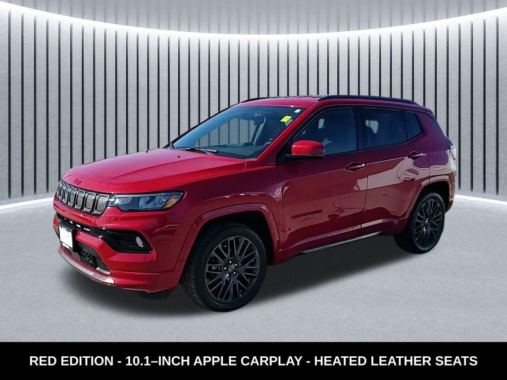 used 2022 Jeep Compass car, priced at $22,499