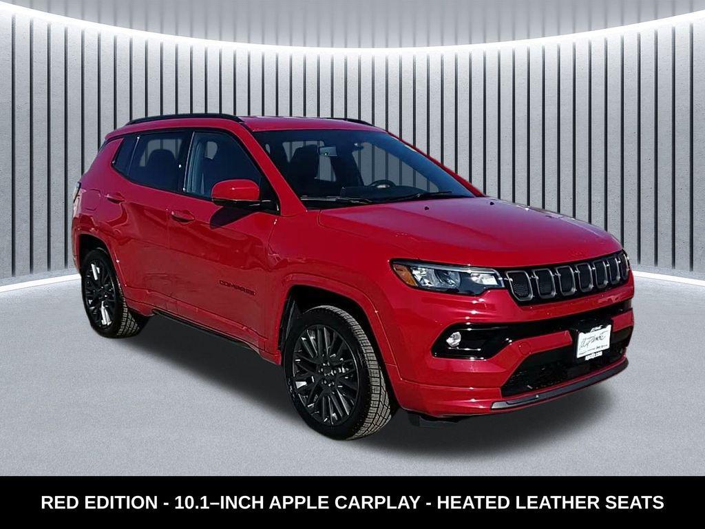 used 2022 Jeep Compass car, priced at $22,499