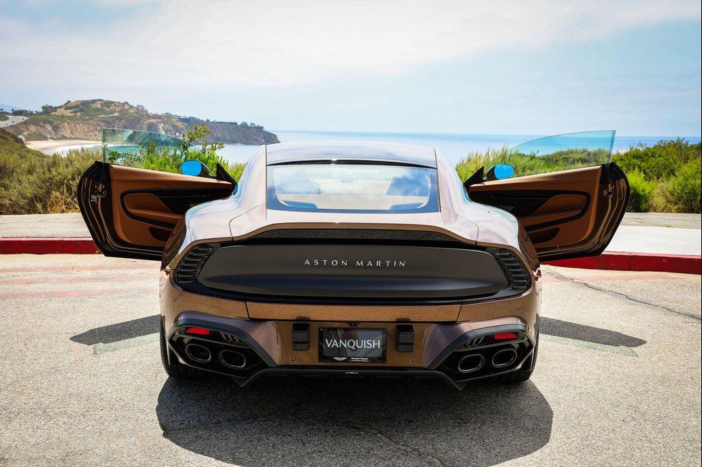 new 2025 Aston Martin Vanquish car, priced at $542,300