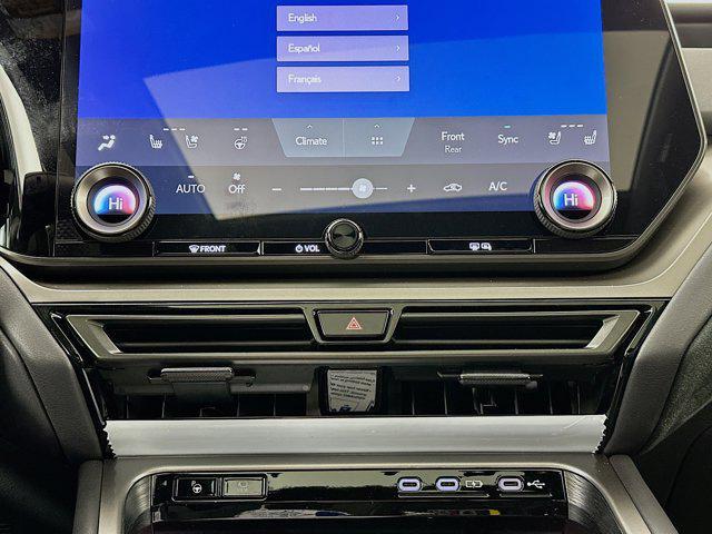 new 2026 Lexus TX 500h car, priced at $78,804