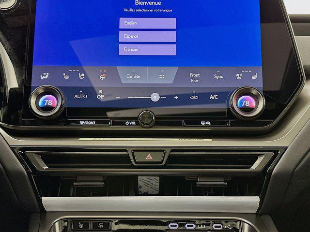 new 2026 Lexus TX 350 car, priced at $68,017