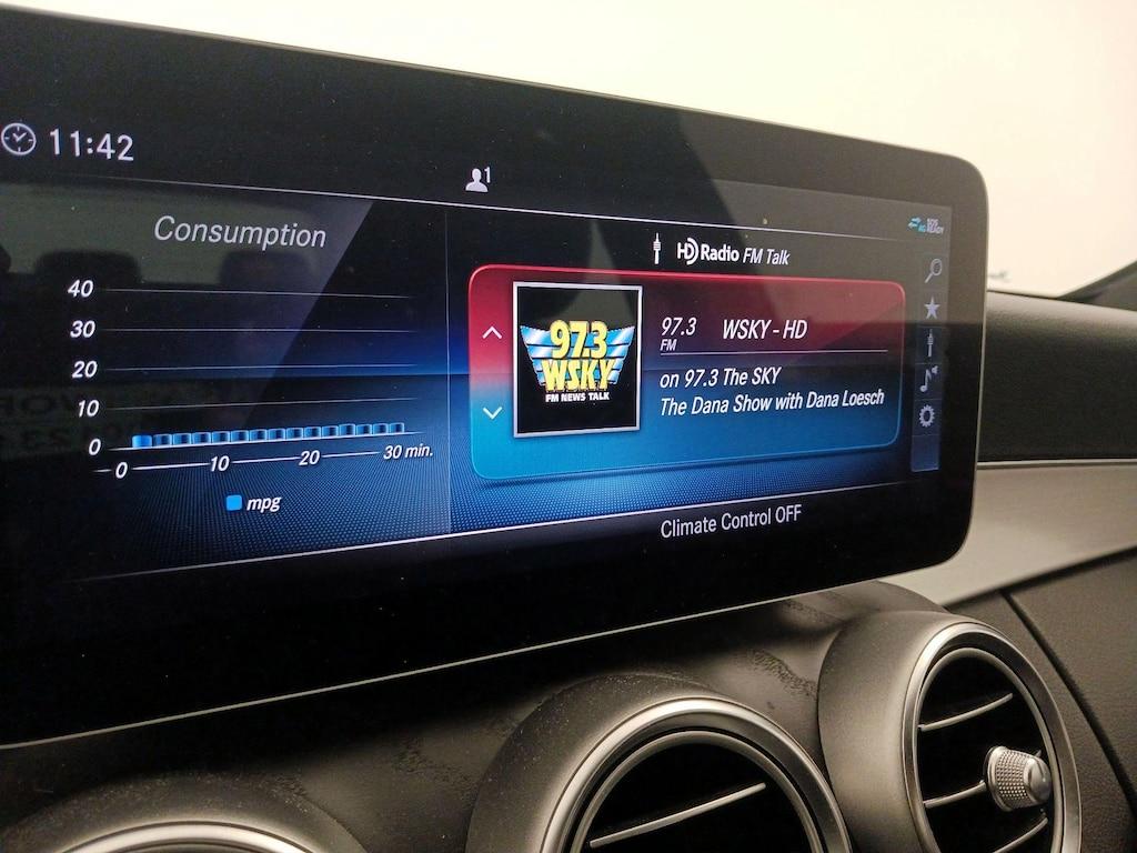 used 2021 Mercedes-Benz C-Class car, priced at $23,998