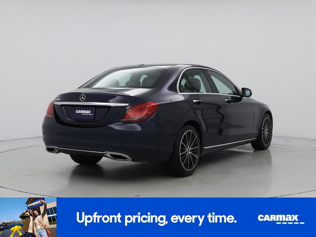 used 2021 Mercedes-Benz C-Class car, priced at $23,998