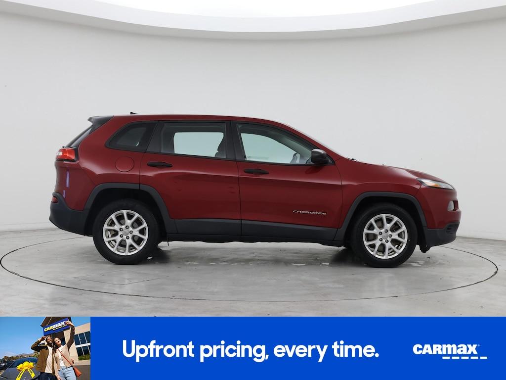 used 2017 Jeep Cherokee car, priced at $11,998