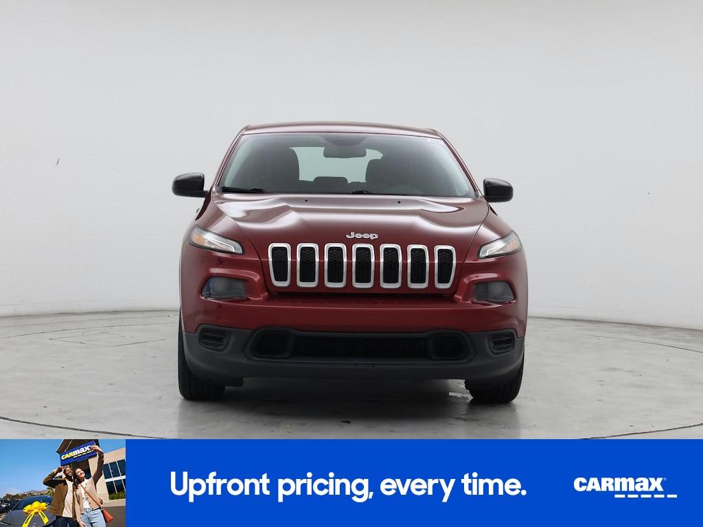 used 2017 Jeep Cherokee car, priced at $11,998