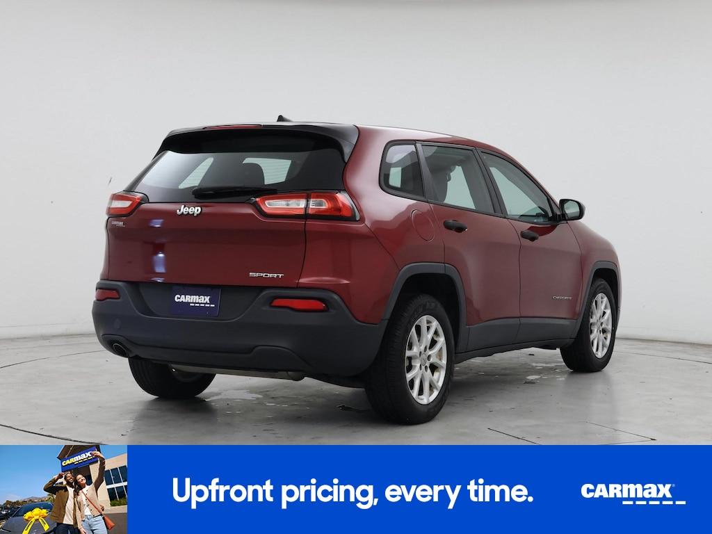 used 2017 Jeep Cherokee car, priced at $11,998