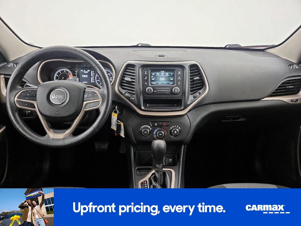 used 2017 Jeep Cherokee car, priced at $11,998
