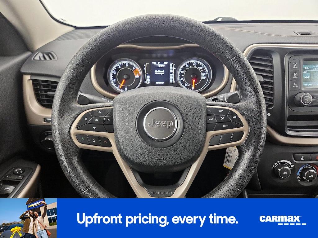 used 2017 Jeep Cherokee car, priced at $11,998