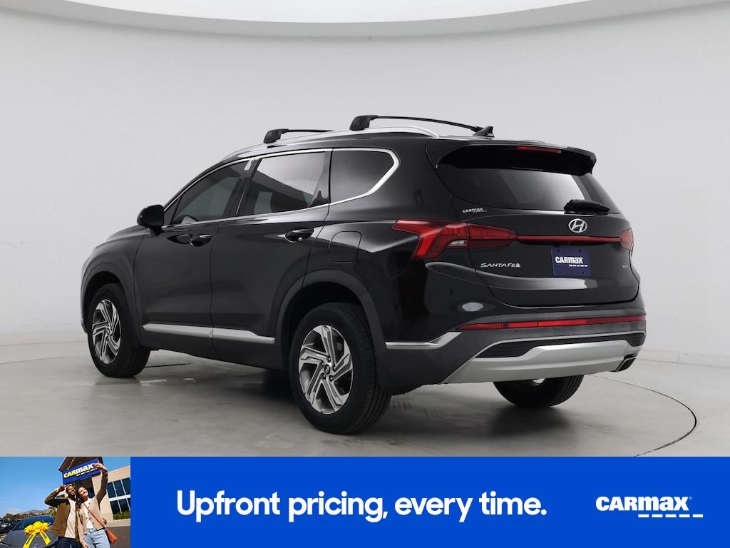 used 2021 Hyundai Santa Fe car, priced at $18,998