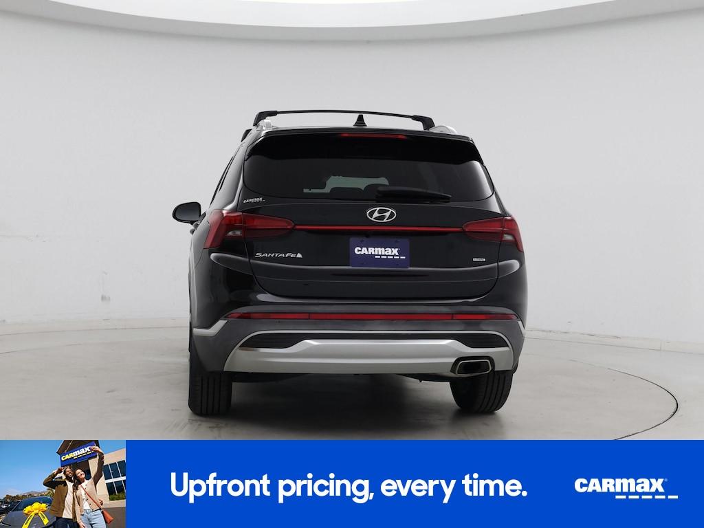 used 2021 Hyundai Santa Fe car, priced at $18,998