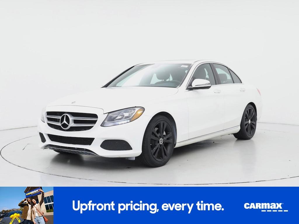 used 2018 Mercedes-Benz C-Class car, priced at $14,998