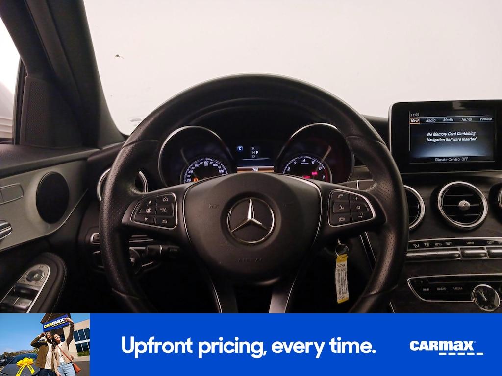 used 2018 Mercedes-Benz C-Class car, priced at $14,998