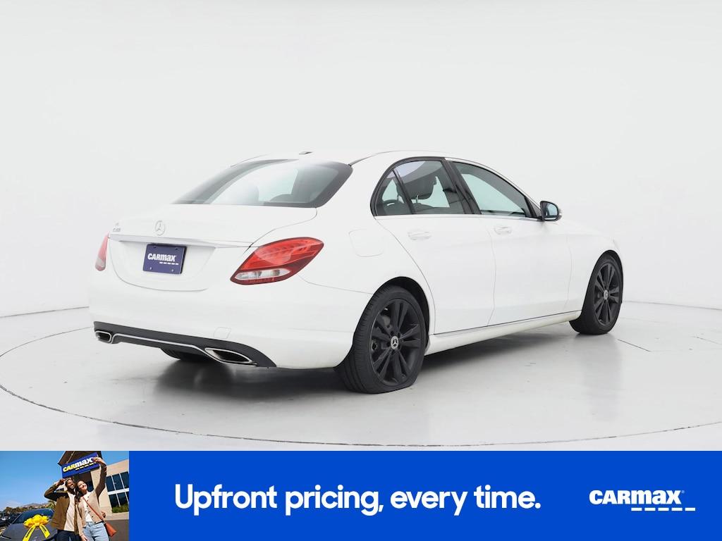 used 2018 Mercedes-Benz C-Class car, priced at $14,998