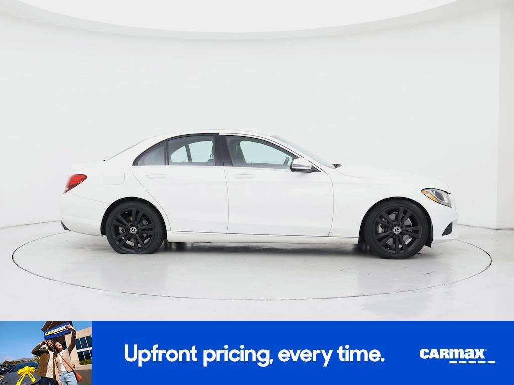 used 2018 Mercedes-Benz C-Class car, priced at $14,998