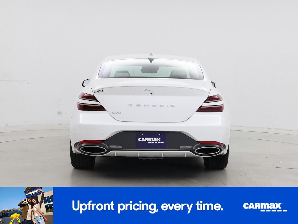 used 2025 Genesis G70 car, priced at $32,998
