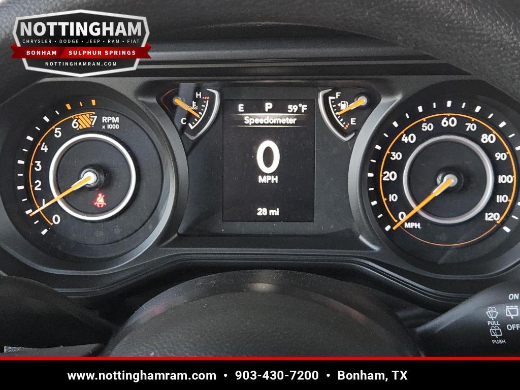 new 2026 Jeep Wrangler car, priced at $36,777