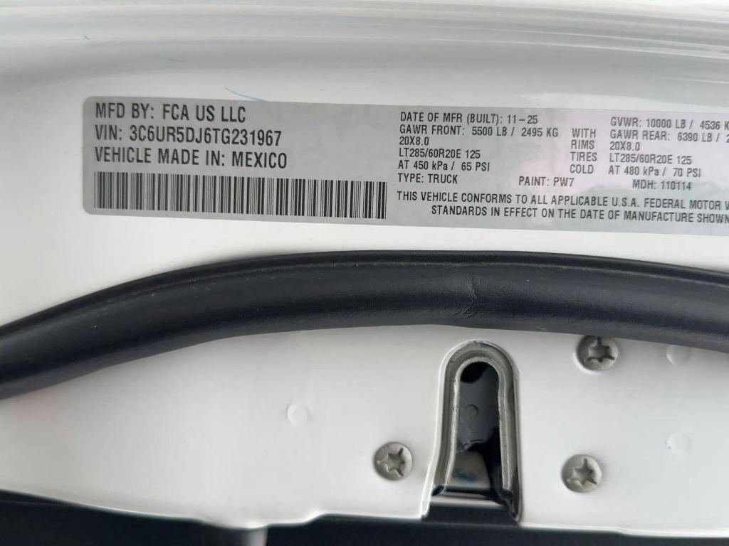 new 2026 Ram 2500 car, priced at $60,640