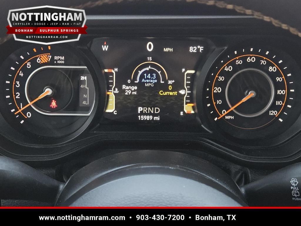 used 2024 Jeep Wrangler car, priced at $36,740