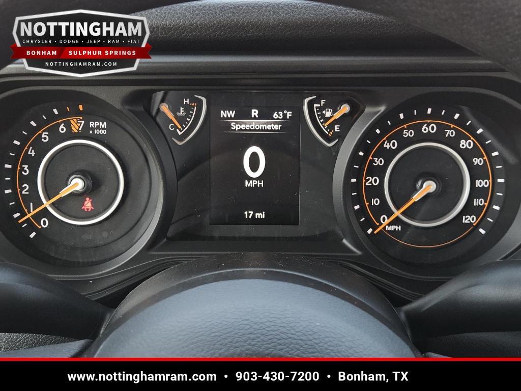 new 2026 Jeep Gladiator car, priced at $38,123