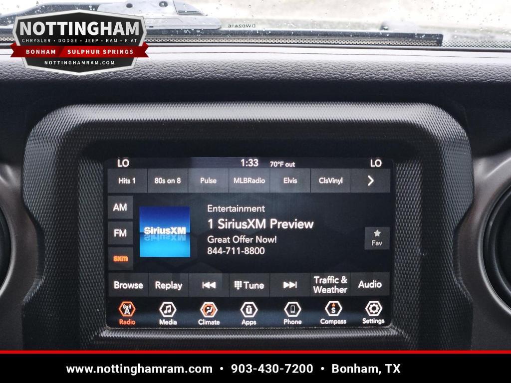 used 2022 Jeep Gladiator car, priced at $29,140