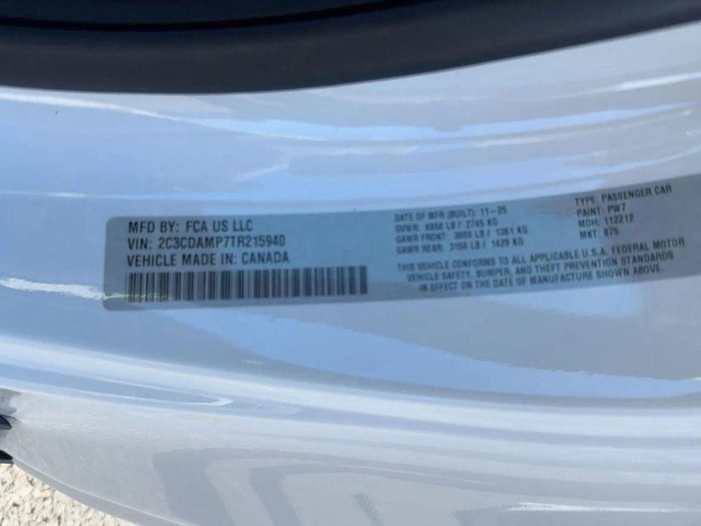 new 2026 Dodge Charger car, priced at $55,529