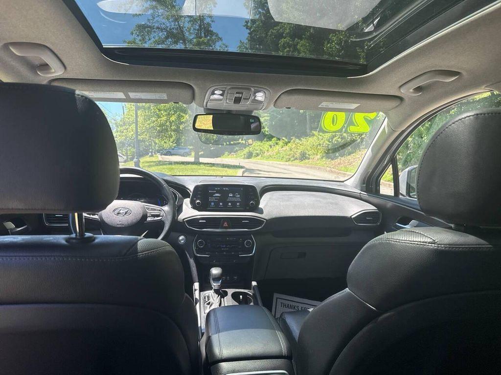 used 2020 Hyundai Santa Fe car, priced at $12,750
