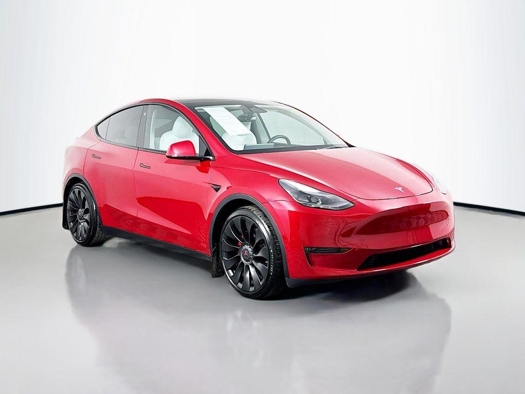 used 2022 Tesla Model Y car, priced at $31,995