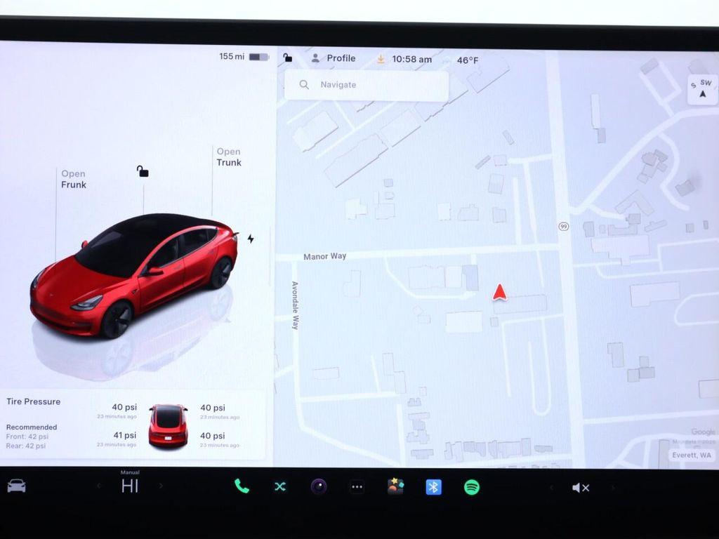 used 2023 Tesla Model 3 car, priced at $27,995