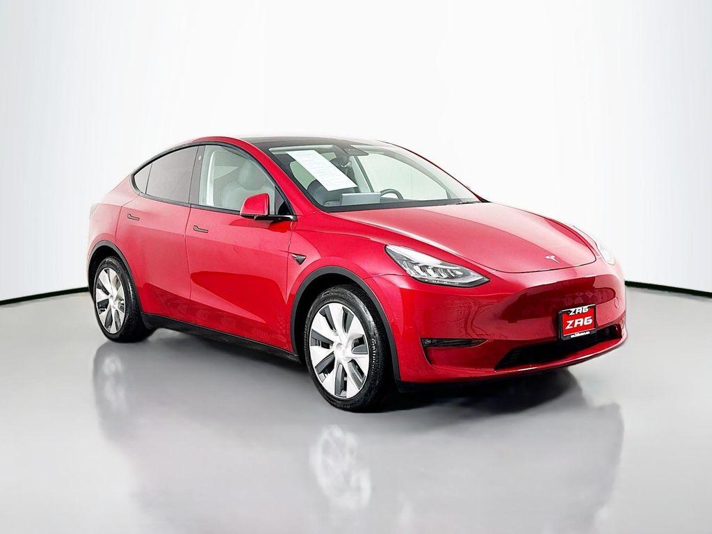 used 2021 Tesla Model Y car, priced at $32,995