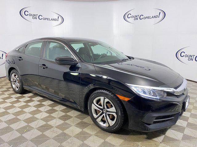 used 2017 Honda Civic car, priced at $16,995