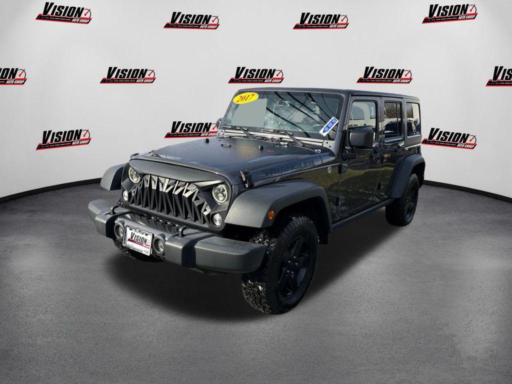 used 2017 Jeep Wrangler Unlimited car, priced at $19,258