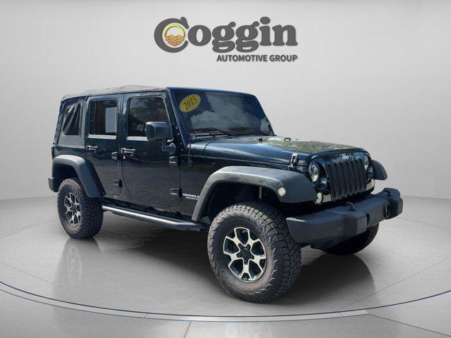 used 2015 Jeep Wrangler Unlimited car, priced at $15,797