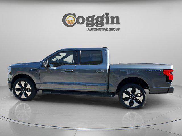new 2025 Ford F-150 Lightning car, priced at $74,273