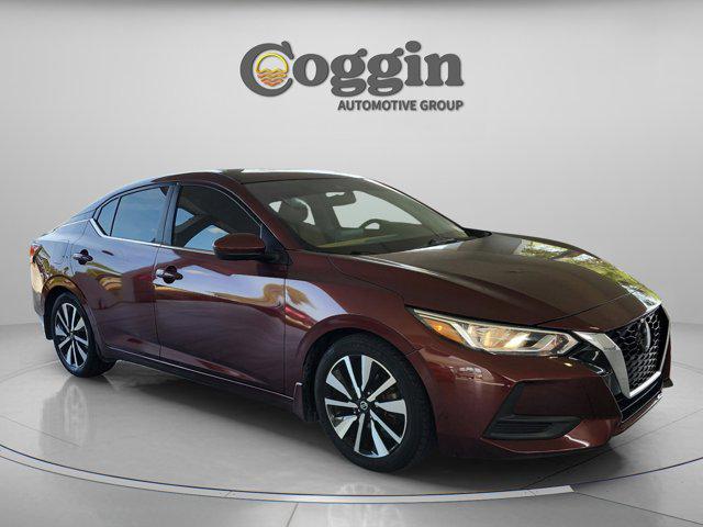 used 2021 Nissan Sentra car, priced at $13,357