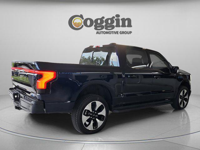 new 2025 Ford F-150 Lightning car, priced at $74,454