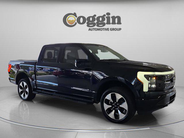 new 2025 Ford F-150 Lightning car, priced at $74,454